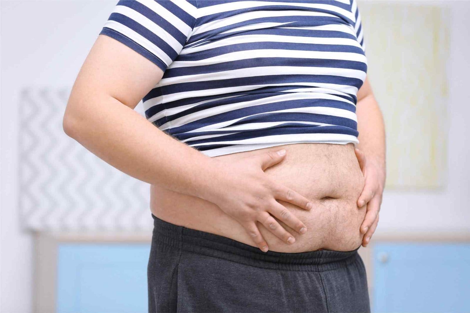 big belly obesity in men