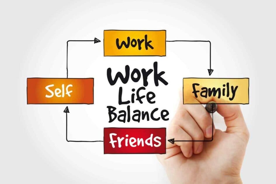 Balancing work and life helps reduce stress